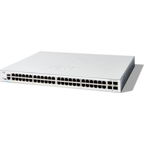 Cisco C1300-48T-4G switch di rete Gestito L2/L3 Gigabit Ethernet (10/100/1000) Bianco (1/2)