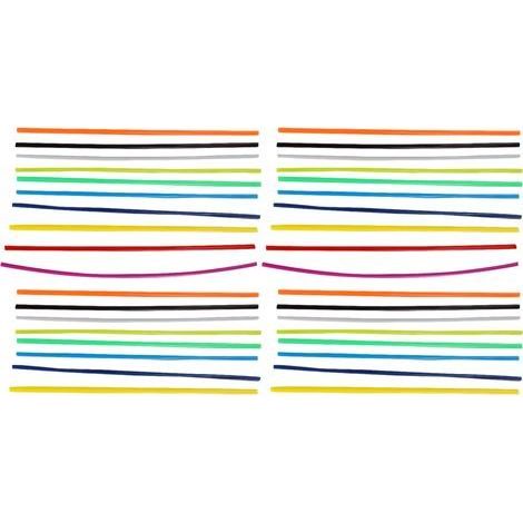 Manchons de rayons-Mélanger aléatoirement les couleurs 36 pièces