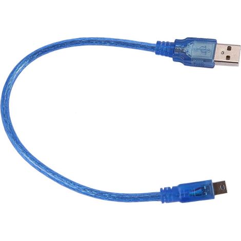 1 câble mini USB pour carte contrôleur Arduino Nano (1/5)
