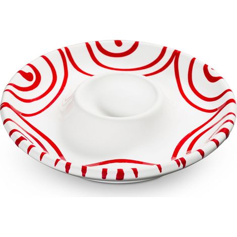 Gmundner Keramik Rotgeflammt Coquetier (Ø 12 cm) (1/2)