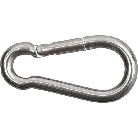 Moschettone Acciaio inox A2 SWG 680 304 010 80 (L x L) 100 mm x 10 mm