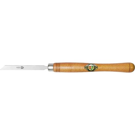HSS-Drechslerbeitel 3mm, langes Holzheft Kirschen 1581003