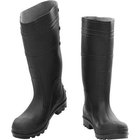 Bottes de pluie noir taille 40 PVC