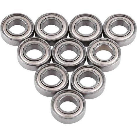 Lot de 10 roulements à billes 688ZZ 8 x 16 x 5 mm double blindage en acier (1/5)