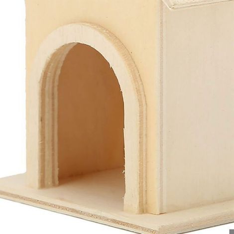 Maison Pour Oiseaux - Nichoir En Bois Naturel - Pour Jardin Et Patio - 5 Pièces (1/5)