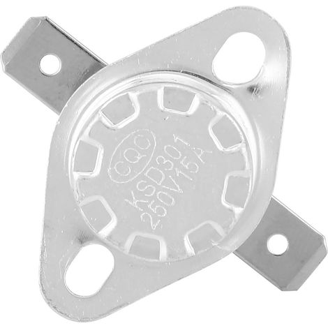 Ksd301 G 125V 16A Ksd301 16A 5 PCtat Schalter Ksd301tat 250V 15A Normal Geschlossen Temperatur Control Schalter (125°C) (1/4)