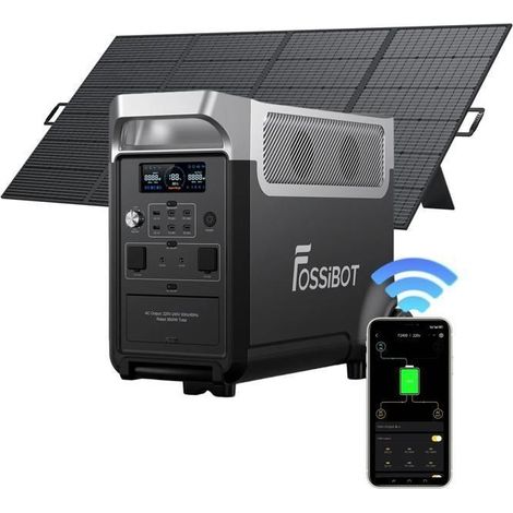 Portable Generator - FOSSIBOT - F3600PRO - 3840Wh - 3600W - Ultra-Fast Solar Charging (1/5)