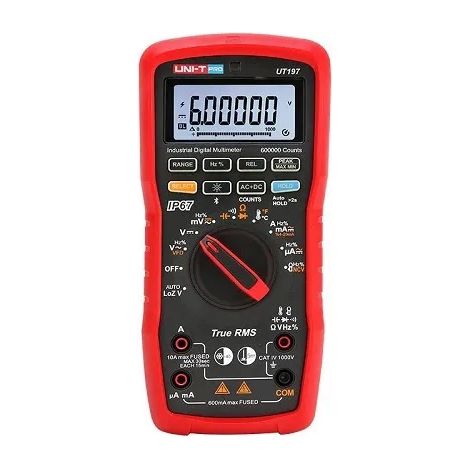 Strumento di misura elettronico unit ut197 bluetooth ip67