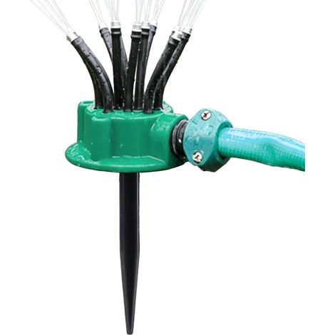 Arroseur De Jardin,réglable sur Piquet d'irrigation - Arroseurs De Pelouse pour Grand Jardin,Arrosage de en extérieur, terrasse, Massif surélevé, Paysage, Jardinage et Lavage (1/5)