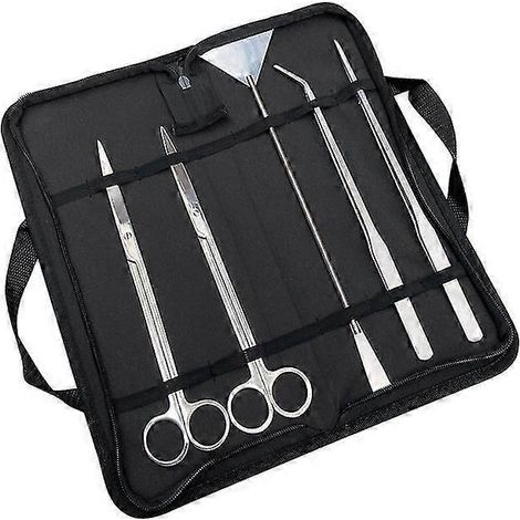 Ensemble de pinces et ciseaux en acier inoxydable pour plantes aquatiques d'aquarium-3PCS