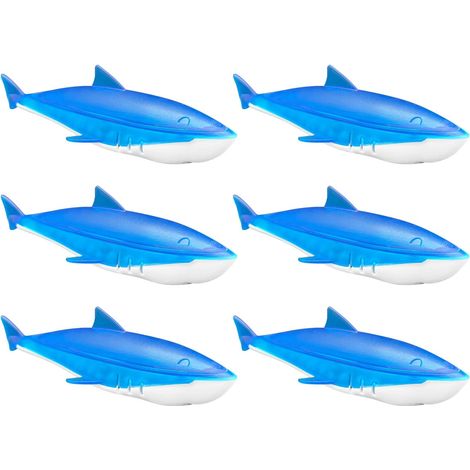 Water tank fish tank cleaning tools fish tank cleaning supplies (shark) 6 pieces (1/5)