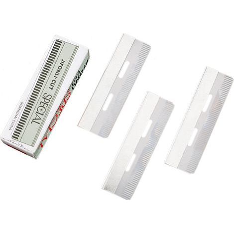 10 Präzisions-Augenbrauenrasiererklingen, Make-up-Werkzeug für Frauen, Haarentfernung und Rasur, Einweg-Augenbrauenmesser, 10er-Packung (1/4)