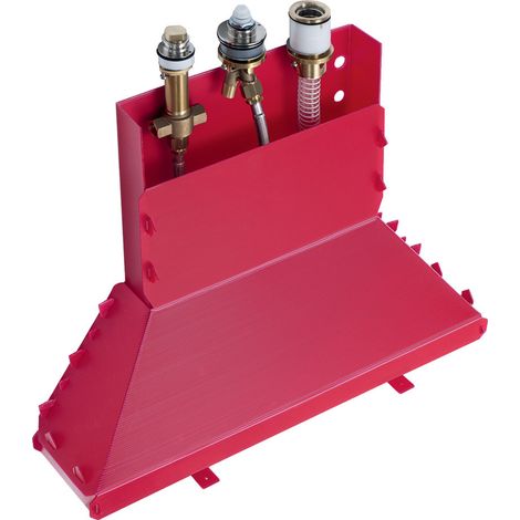 Hansgrohe Combiné mitigeur 3 trous. Corps d'encastrement pour montage sur bord de baignoire (13437180)