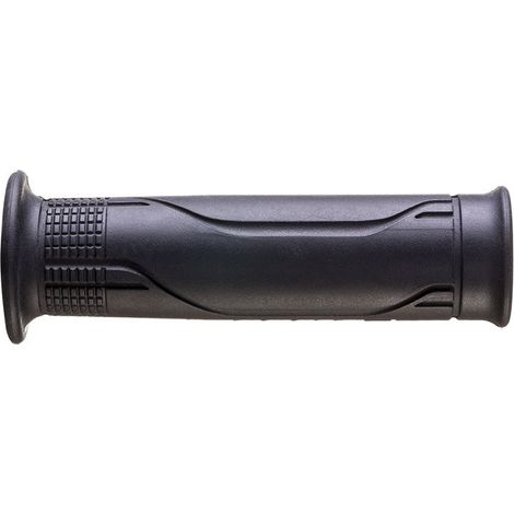 Manopole Ariete standard da strada (115 mm) con foro, nere (12)