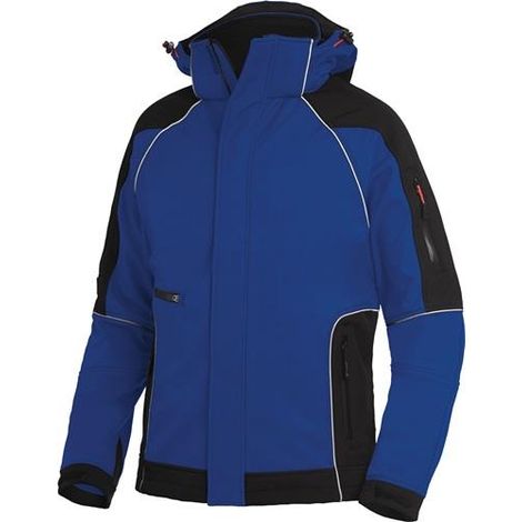 Softshelljacke WALTER, royalblau-schwarz, Gr.M