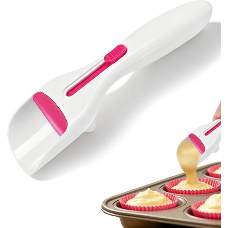 Cuchara para masa — Para helado, galletas o cupcakes — Cuchara para masa de lanzamiento primaveral