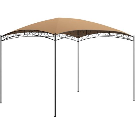 Cenador gris taupé 3x4x2,65 m 180 g/m² vidaXL (1/2)