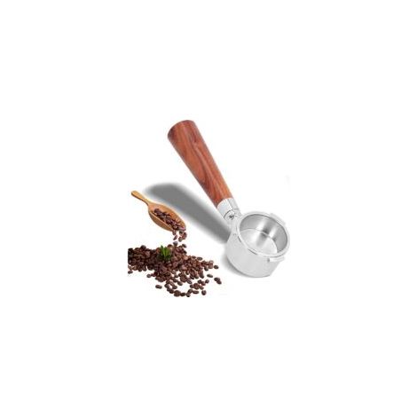 Portefiltre Sans Fond pour Machine à Café DeLonghi - Filtre 51 mm en Acier Inoxydable
