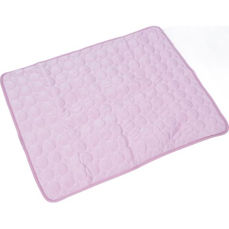 Atmungsaktive, weiche Kühlmatte für Haustiere, ideal für den Sommer, als Schlafunterlage für Hunde, Katzen, Zwinger, Sofa, Bett oder Boden, Rosa XXL (1/5)