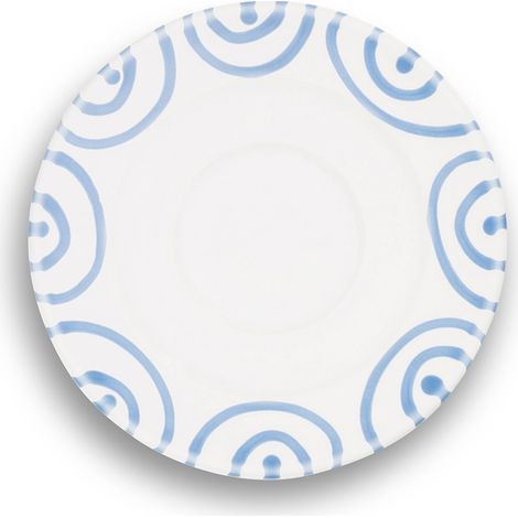 Gmundner Keramik Blaugeflammt, Unterteller Kaffee Gourmet (Ø 16cm) (1/2)