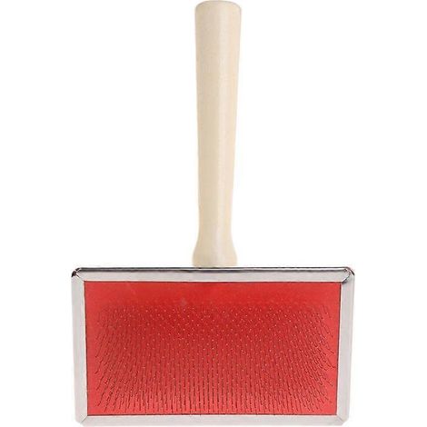 Brosse à poils pour chien – Brosse de toilettage pour petit, moyen et grand chien – Brosse démêlante pour poils de chien – Brosse de nettoyage pour animaux – XL (1/4)