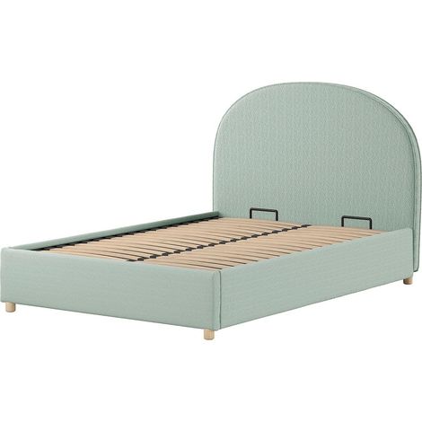 Lit Coffre Adulte "Moon" 140x200cm Vert (1/5)