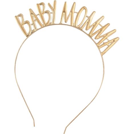 Mother's Headband in Gold Alloy, Letters, Hair Accessory (1/5)