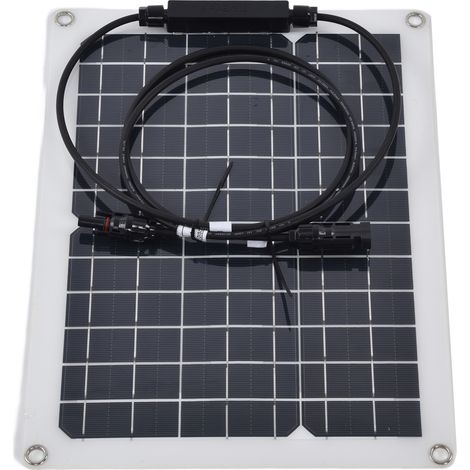 Kit chargeur de batterie haute stabilité pour voiture, panneau solaire à haut rendement de conversion 15 W 40 A, faible luminosité et efficacité en cas de faible luminosité. (1/5)
