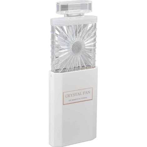 Ventilador Manual - 3 Velocidades - Batería Recargable 1200 mAh - Diseño Retráctil - Para Oficina y Exterior - 1 Unidad (1/5)