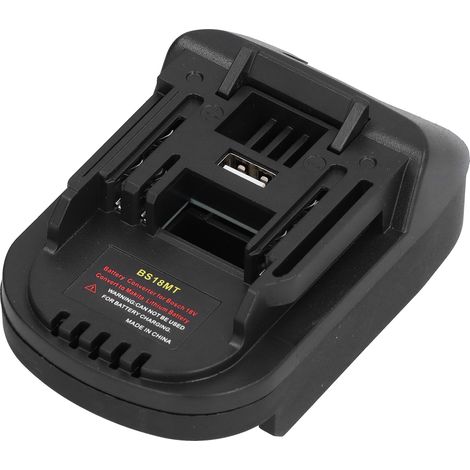 Adaptateur USB pour Batterie Bosch 18V - Chargeur et Station d'Alimentation pour Outils BS18MT