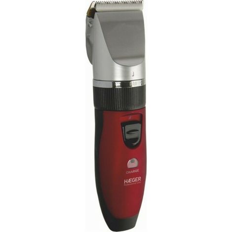 Haeger HC-WR3.007B cortadora de pelo y maquinilla Negro, Rojo, Plata (1/5)