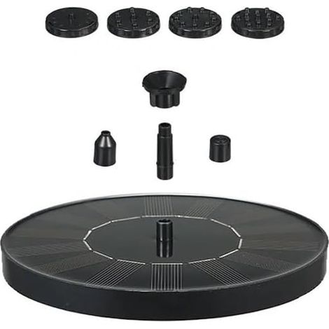 Fontaine à eau solaire flottante (Nouveau 16 cm) (1/5)