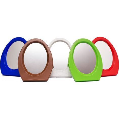 Kosmetikspiegel mit Ständer, oval (1/4)