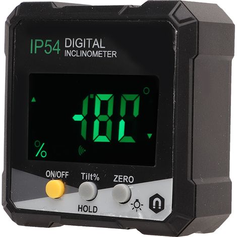 Digitale LCD-Wasserwaage, magnetischer Winkelmesser, Kastenwasserwaage, Winkelmesser, Messwerkzeug (1/5)