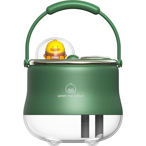 1 humidificateur de bureau, 400 ml, sans fil USB-C, ultra-silencieux, 3 modes brumisation, arrêt automatique, pour chambre bébé et bureau (1/5)