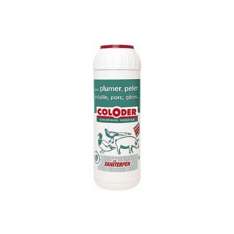 SANITERPEN COLODER - Résine de colophane 600 g - S'utilise pour le plumage de volailles (1/3)