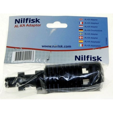 Ersatzteil - Alka-Steckverbinderadapter für Zubehör anderer Marken - - NILFISK