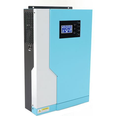 MPPT-Solarwechselrichter mit 24-V-DC-Eingang, 4 Lademodi, WLAN-MPPT-Laderegler für Klimaanlagen (230 V AC) (1/5)