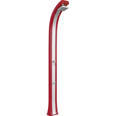 Doccia da Giardino Miscelatore e Lavapiedi Arkema Spring Plus Fascia Inox Ruby (1/5)