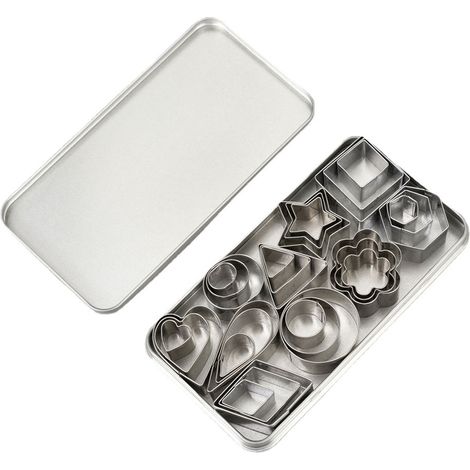 Ein Satz von 30-kleinen Form-Mini-Keksform-Sets zum Schneiden von (1/5)