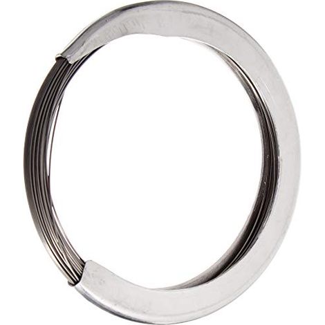 Chapuis FIP8 Corda per pianoforte. Materiale: acciaio C85. Diametro: 0,8 millimetri-Lunghezza: 19 metri-Colore: grigio metallo (1/4)