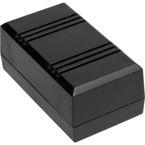 Boîtier RS PRO en ABS, 99.8 x 56.1 x 43.3mm, Noir IP30 ( Prix pour 1 ) (1/3)