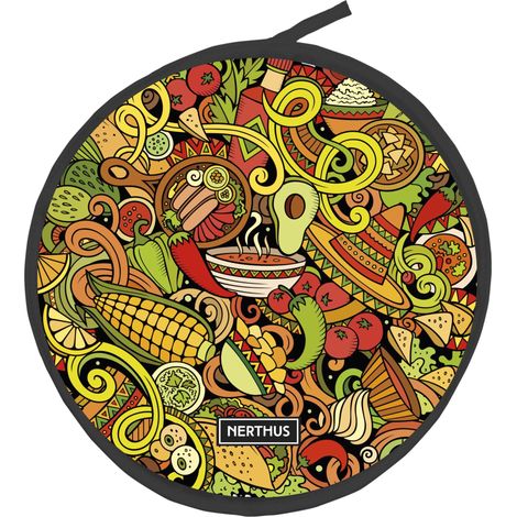 chauffe tortilla micro ondes noir pour tortillas et wraps cuisine rapide