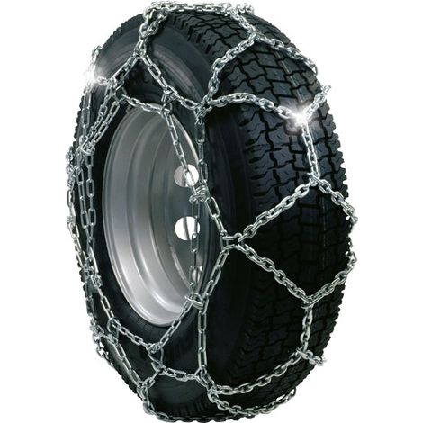 Paar Schneeketten quer Radreifen Traktor 13x4.00-6 4.10/3.50-6