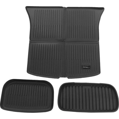 Autofußmatten, langlebiges TPE-Material, wasserdicht und leicht zu reinigen, 3 Stück Set (1/2)