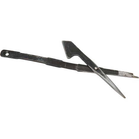 Hochleistungsfähige, rostfreie, batteriebetriebene Metallschere zum Teppichweben, Reparieren und Austauschen von Teppichen (12,7 cm) (1/5)