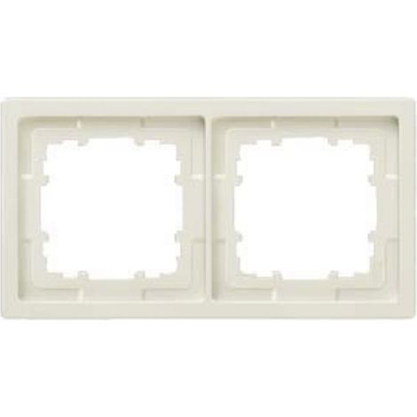 Siemens Gamme d'interrupteurs x2 Cadre Delta blanc 5TG1322 1 pc(s)