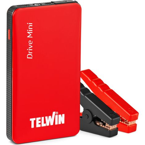 Telwin 829563 Avviatore Caricatore Emergenza Portatile Mini USB-C/A 12V 1000A (1/10)