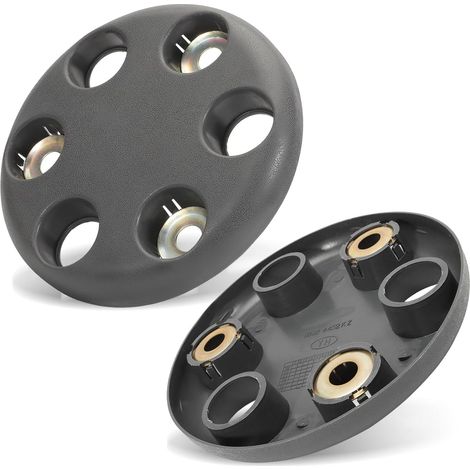 Lot de 2 Cache Moyeux Enjoliveurs de Roue pour Daily 1989-2013 Cache Centre de Jante 93824452 (1/5)