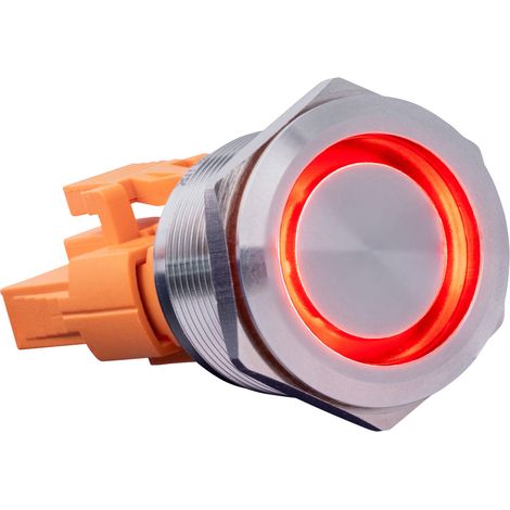Joy-it BUTTON22A-L-GR BUTTON22A-L-GR Tastschalter 250 V 3 A 1 x Ein/(Aus) rastend Grün (Ø x H) 25 mm (1/3)